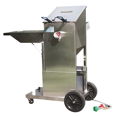 700-704 4 Gallon Stainless Steel Outdoor Fryer With Cart