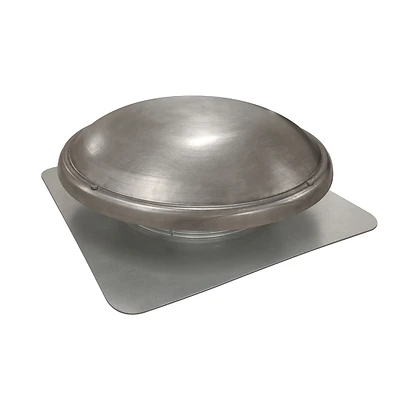 8 In. H X 25 In. D 1000 Cfm Galvanized Steel Power Attic Ventilator