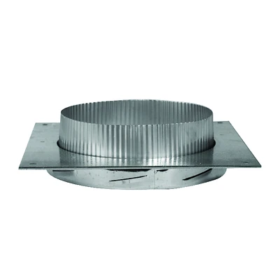 8 In. Diameter 28 Gauge Stainless Steel Anchor Plate Model 208400