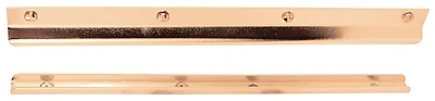 12 In. H X 12 In. L Brass-plated Steel Latch Guard For In-swinging Doors