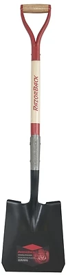 23.5 In. Wood D-handle Square Point Shovel Model 2594300