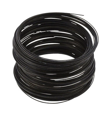 100 Ft. Black Annealed Steel 24 Gauge Wire For Crafts And Jewelry