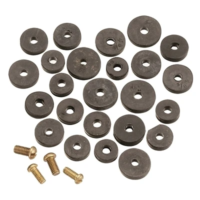 Plumb Pak PP805-20 Rubber Faucet Washer Assortment, 20 Pk