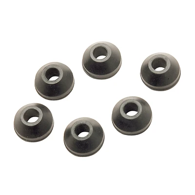 Plumb Pak PP805-50 Faucet Washer, Beveled #00, 1/2 In. Dia., Rubber, 1 Pk
