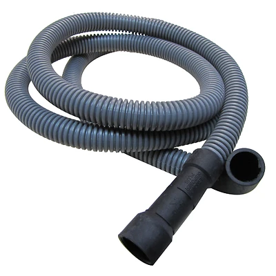 Plumb Pak PP850-12 Plastic Discharge Hose, 5/8 In. x 6 Ft., With Clamps