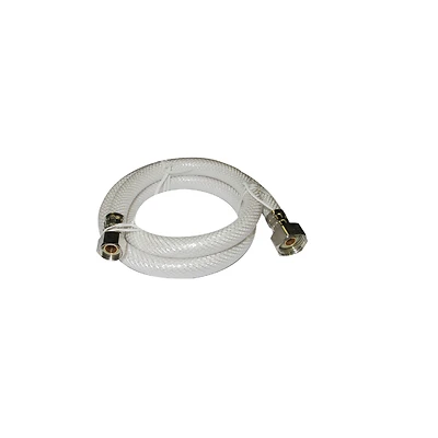 1/2 In. Fip X 1/2 In. D Fip 36 In. Vinyl Faucet Supply Line