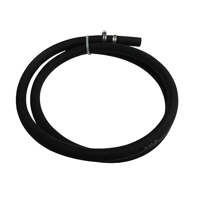 Plumb Pak PP855-74 Rubber Discharge Hose, 5/8 In. x 6 Ft., With Clamps