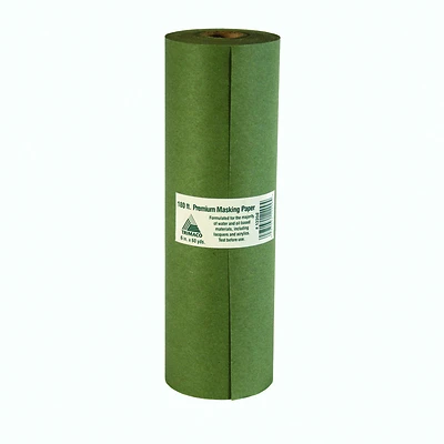 Green Premium Masking Paper 3 Mil X 6 In. W X 180 Ft. L