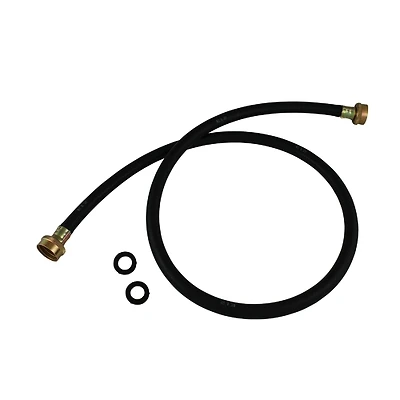 Plumb Pak PP850-7 Rubber Washing Machine Hose, 3/4 In. FHT, 5 Ft.