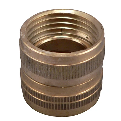 Plumb Pak PP850-67 Brass Swivel Hose Adapter, 3/4 In. FHT x FIP