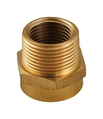 Brass 3/4 In. D X 3/4 In. D Hose Adapter, Model Pp850-66, 1 Pk