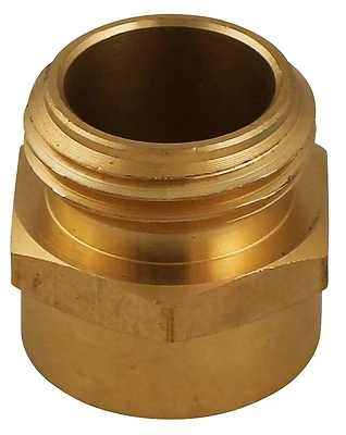 Brass 3/4 In. D X 3/4 In. D Hose Adapter, Mht X Fip, Model Pp850-52, 1 Pk
