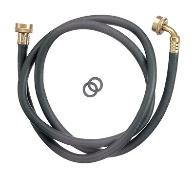 Plumb Pak PP850-6 Washing Machine Hose, 3/4 In. FHT, 6 Ft. Rubber