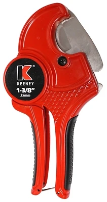 Keeney Pipe Cutter, 1-3/8 in. Max Diameter, HCS Blade