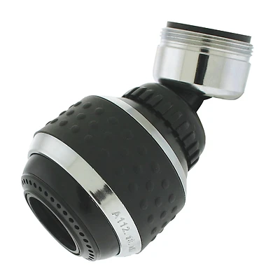 Plumb Pak PP800-215LF Chrome Swivel Sprayrator, 15/16 In.-27 x 55/64 In.-27