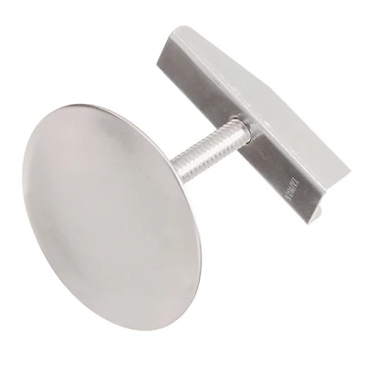 Plumb Pak PP815-1BN Faucet Hole Cover, Screw-In, Brushed Nickel, 1-3/4 In.