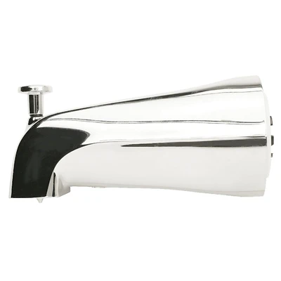 Plumb Pak PP825-37 Bathtub Spout with Diverter, 3/4 In IPS, Chrome