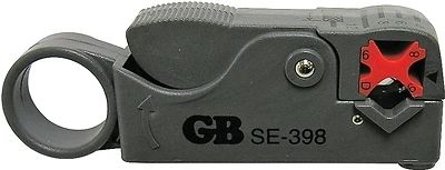 Gardner Bender SE-398 Coaxial Cable Cutter and Stripper, 6-1/4 In.