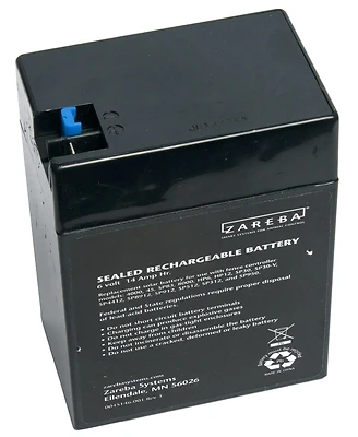 Fi-shock Asb30 Solar Battery, 6 Volt Lead Acid Replacement Battery