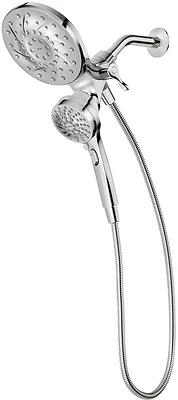 Engage 26009 Dual Head Showerhead Combo With Handshower And Rainshower In Brushed Nickel