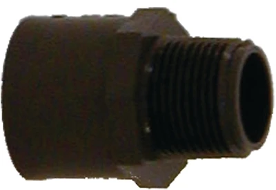 1 Inch Schedule 80 Pvc Male Adapter - Slip Joint X Male Threaded Connection