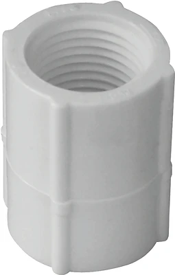 1-inch Diameter Pvc Schedule 40 Coupling For Plumbing Applications