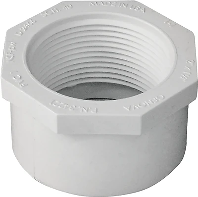 2-in Diameter X 1-1/2-in Diameter Pvc Schedule 40 Bushing