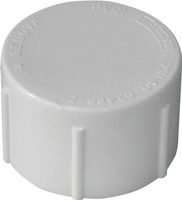 1-1/2-in Dia Pvc Sch 40 Cap, Model 448015rmc, 15 Pk