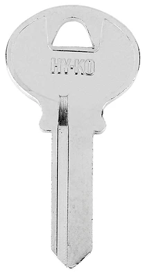 Hy-Ko 11010CO17 Key Blank, Brass, Nickel-Plated, Corbin/Russwin CO17