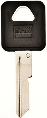 Hy-Ko 12005B50 Automotive Key Blank, Brass/Nickel, GM Vehicles