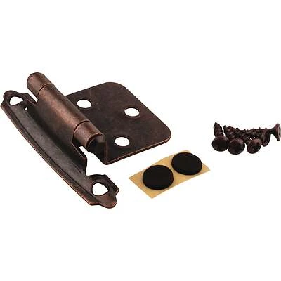 Hardware Resources Overlay Hinge, Oil Rubbed Bronze, 1.77 x 2.8 In.