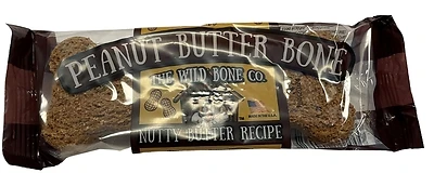 The Wild Bone Co 1872 Peanut Butter Bone Dog Treat, 1 Oz
