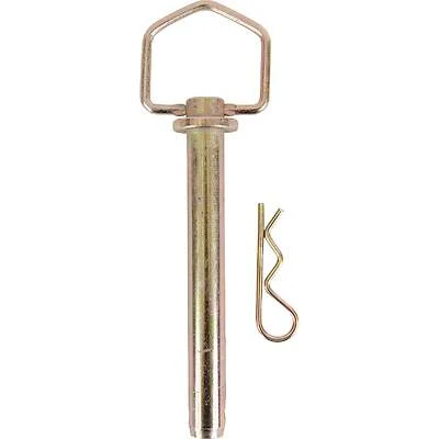 Koch Swivel Handle Hitch Pin, Yellow Zinc, 3/4 In. x 4-1/4 In.