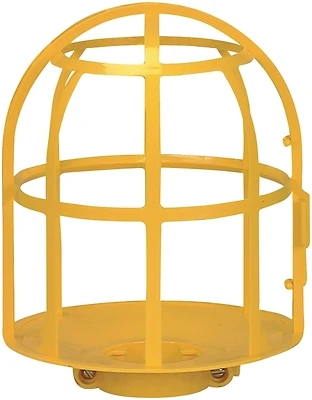 Eaton 1465Y-SP Lamp Guard, Yellow Thermoplastic, 1-1/2 In Clamp