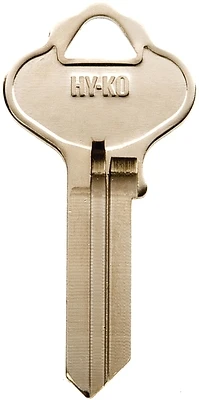 Hy-Ko 11010IN18 Key Blank N18, Brass Nickel, ILCO Locks