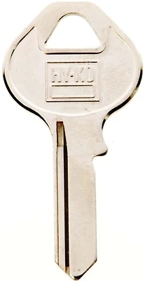 Hy-Ko 11010M5 Brass Key Blank, For Master Padlocks