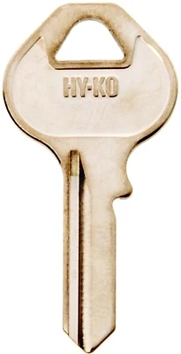 Hy-Ko 11010M16 Brass Padlock Key Blank For Master Locks, 1.889 In