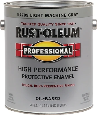 Rust-Oleum K7789-402 Professional Protective Enamel, Light Machine Gray, 1 Gallon
