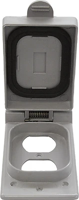 Cantex 5133352B PVC 1-Gang Rectangle Cover For Duplex Receptacle