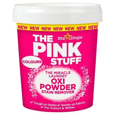 The Pink Stuff The Miracle Laundry Oxi Powder Stain Remover for Colours, 1 kg (35.2 oz)