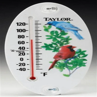 8 Inch Suction-cup Window Thermometer By Taylor Precision Products