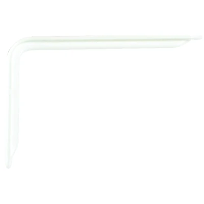 Knape & Vogt RP-0099-12WT John Sterling White Steel Decorative Bracket, 12 In., 125 Lb