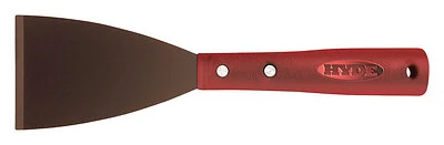 Hyde 12072 Chisel Scraper, 3 In. HCS Blade, Polypropylene Handle