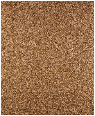 11 In. L X 9 In. W 40 Grit Aluminum Oxide Sandpaper 1 Pk - Extra Coarse