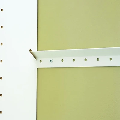 Easy Track RE1048 Steel Closet Rail, 14 Ga, 48 In. W