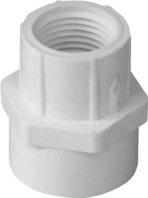 1-in X 3/4-in Pvc Schedule 40 Adapter For Plumbing Connections