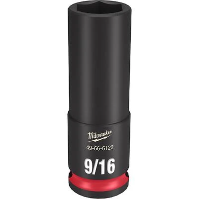 Shockwave 3/8 In. Drive 9/16 In. Deep 6-point Impact Socket (1 Pk)