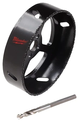 6-5/8 In. Carbide Recessed Light Hole Saw With Pilot Bit