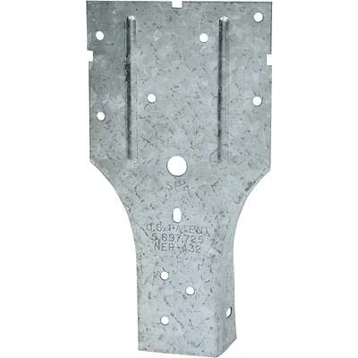 6-5/8 In. Galvanized Steel 20 Gauge Stud Plate Tie Sp2