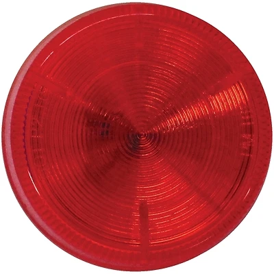 Peterson V162KR Round Red Clearance Light, 9-16V, 2-1/2 In.